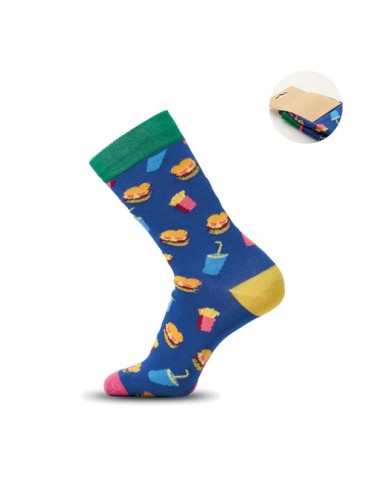 FUNNY M Chaussettes motifs amusants