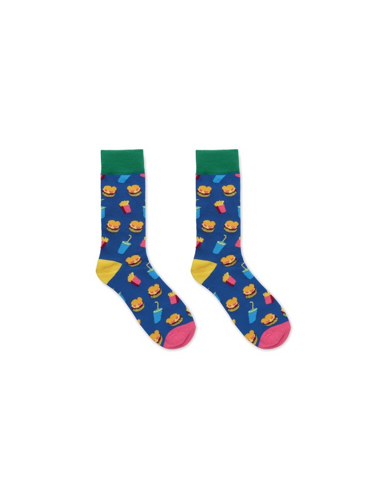 FUNNY M Chaussettes motifs amusants