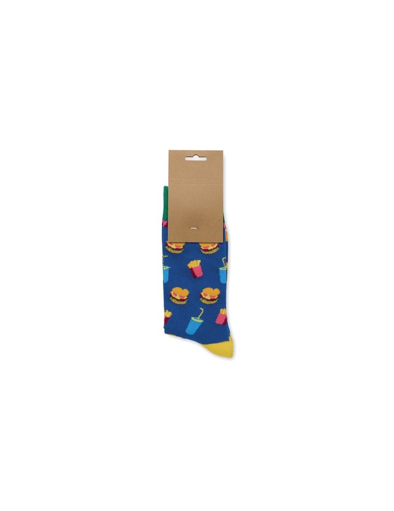 FUNNY M Chaussettes motifs amusants