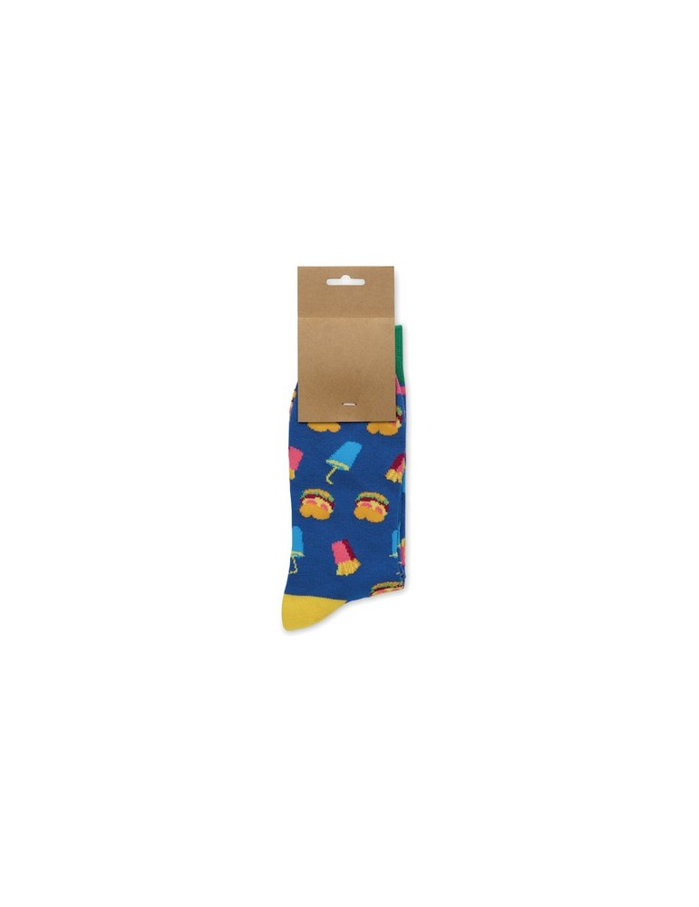 FUNNY M Chaussettes motifs amusants