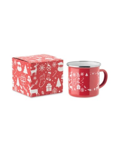 SEASOMEL Mug de Noël en émail 300ml