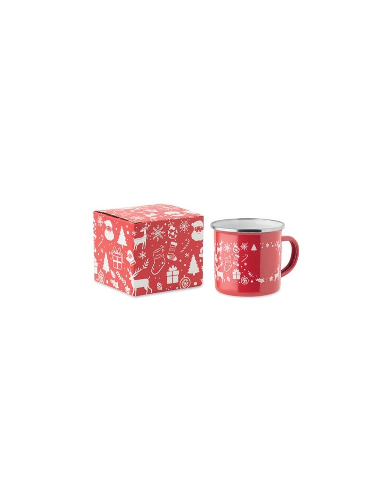 SEASOMEL Mug de Noël en émail 300ml