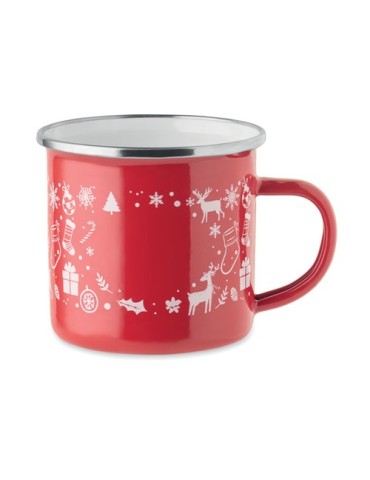 SEASOMEL Mug de Noël en émail 300ml 2