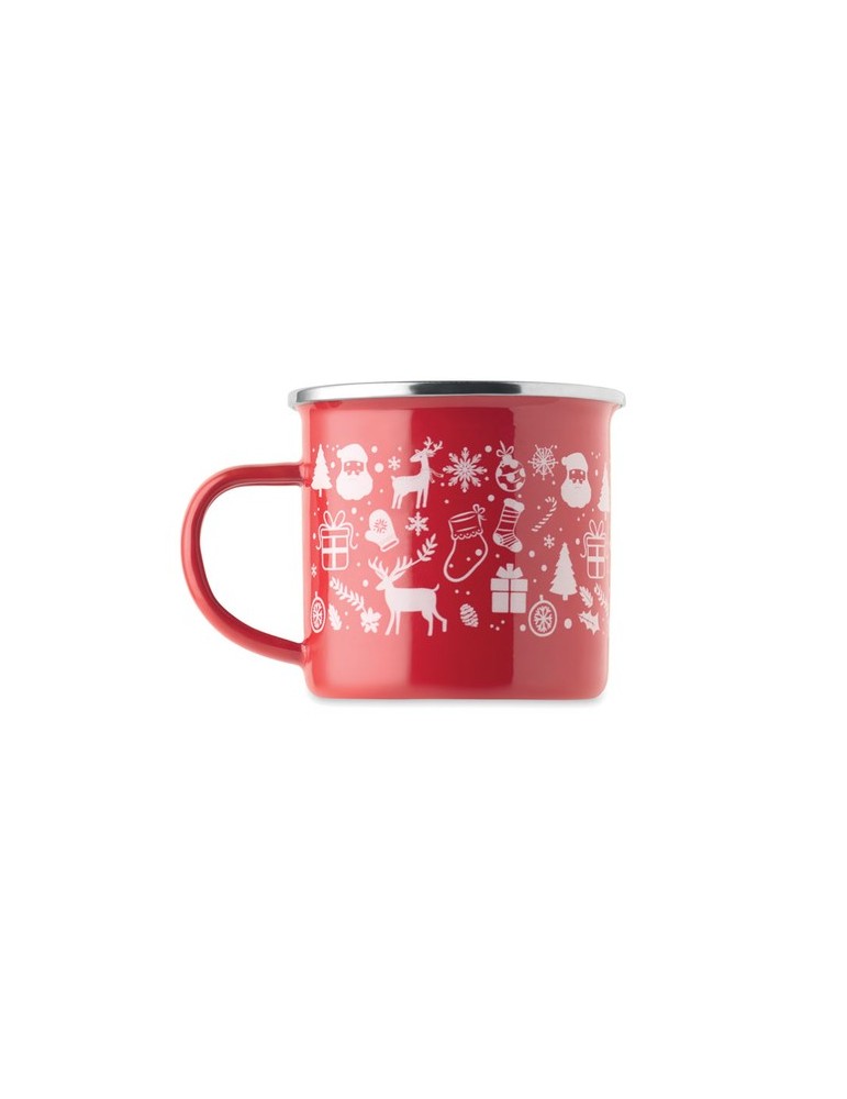 SEASOMEL Mug de Noël en émail 300ml