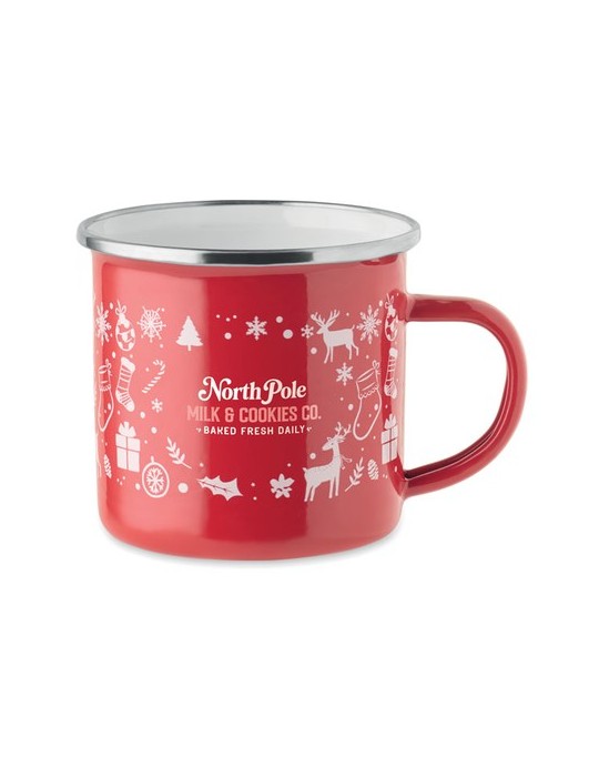 SEASOMEL Mug de Noël en émail 300ml