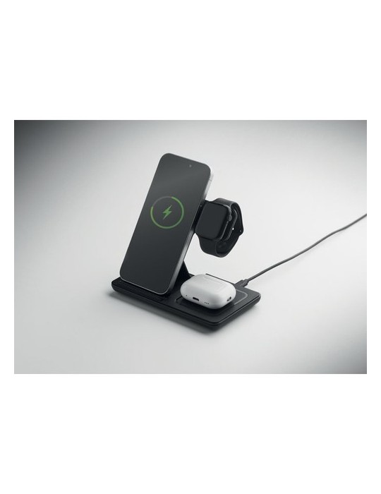 DOCK3 Chargeur pliable 3-en-1 15W