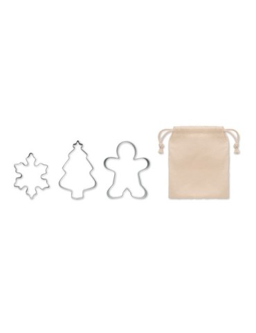 COOKIES Set d'emporte-pièces de Noël 2
