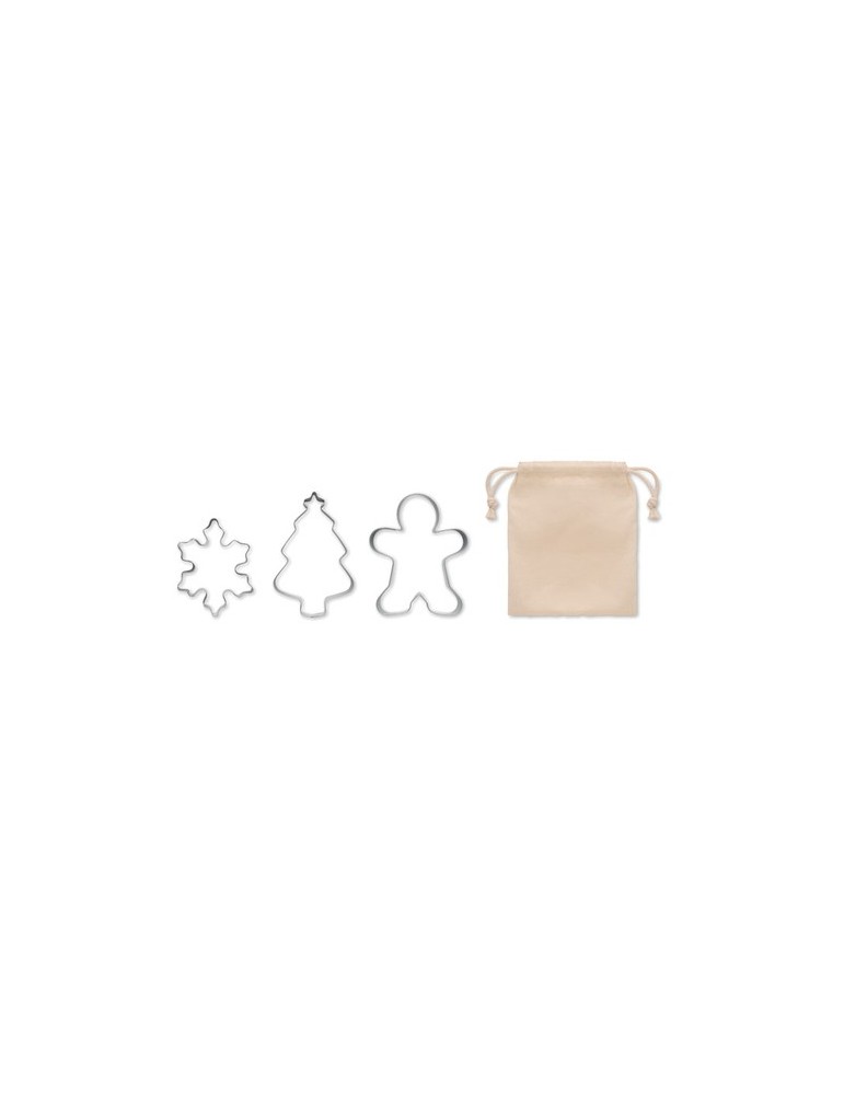 COOKIES Set d'emporte-pièces de Noël