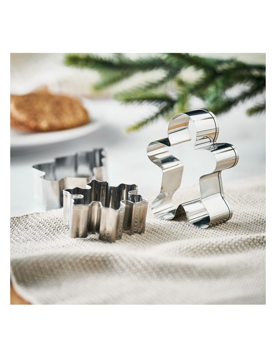 COOKIES Set d'emporte-pièces de Noël