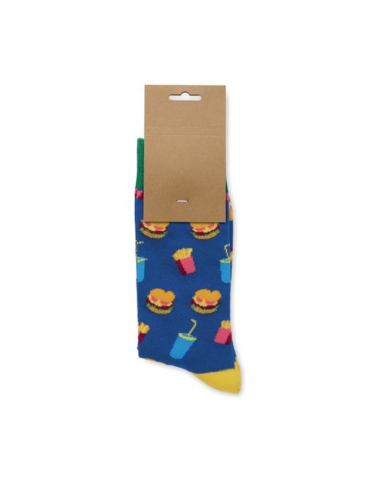 FUNNY L Chaussettes motifs amusants