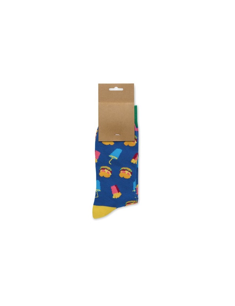 FUNNY L Chaussettes motifs amusants