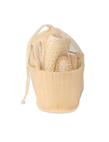 SELFCARE Coffret de bain baquet en bois