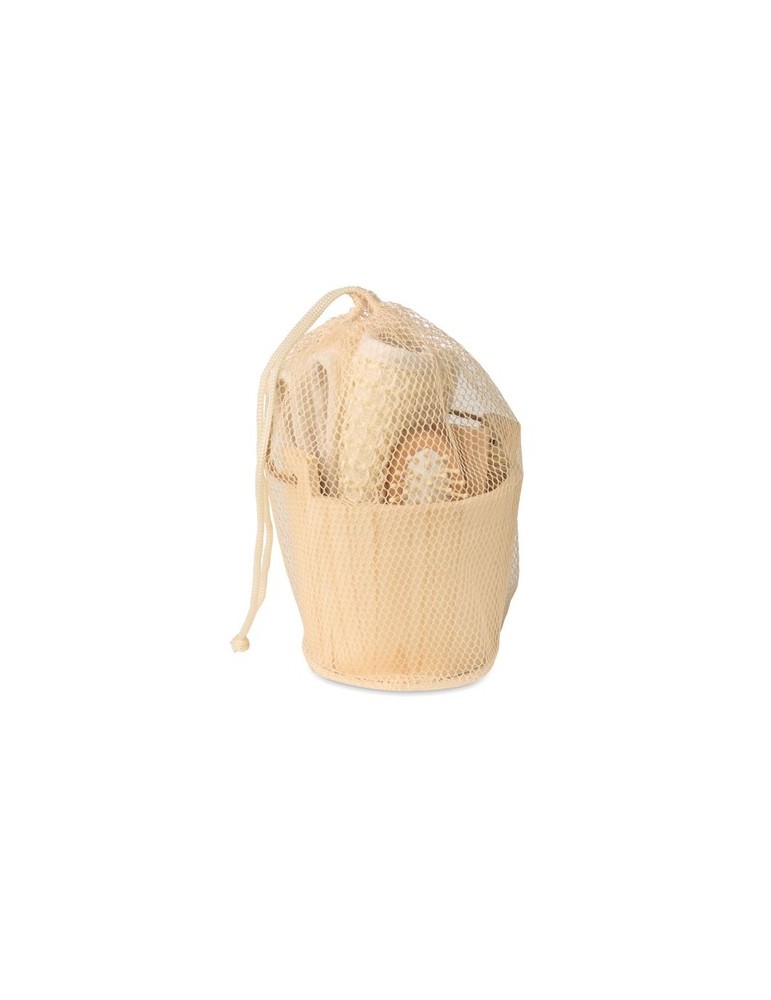 SELFCARE Coffret de bain baquet en bois