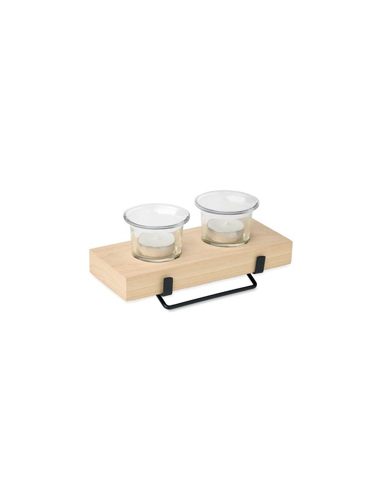 IRONDLE Porte-bougies