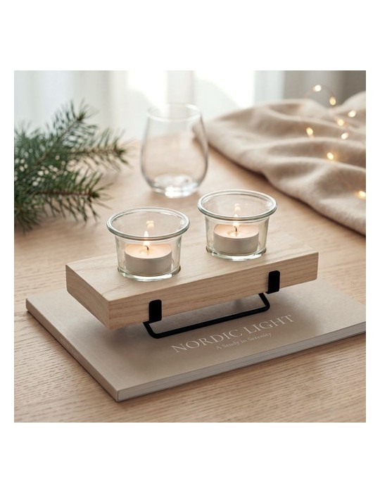 IRONDLE Porte-bougies