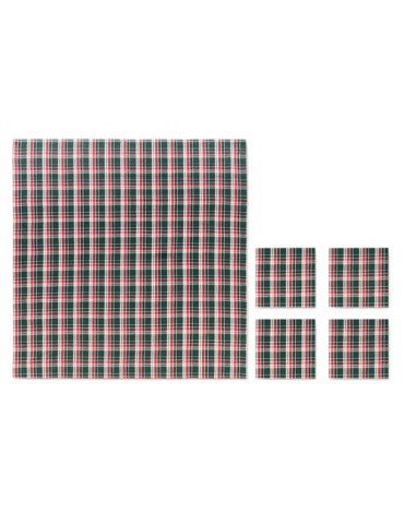 SANTABLE Nappe à carreaux en coton. 2