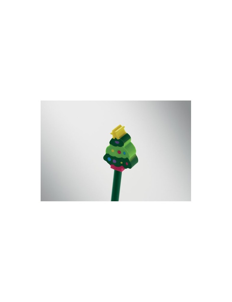 CLAUS Crayon Noël avec gomme