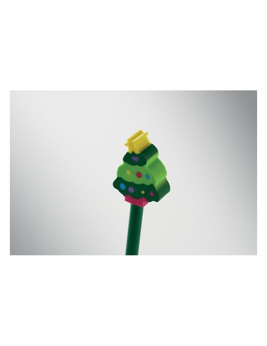 CLAUS Crayon Noël avec gomme