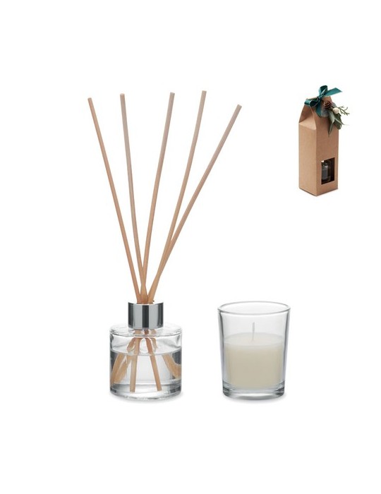 GINGLE Set de bougies diffuseur