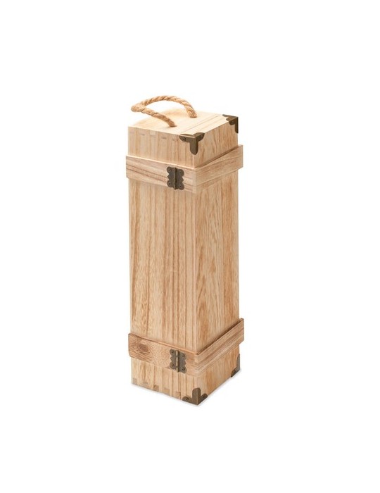 VINBOX + Coffret à vin en paulownia