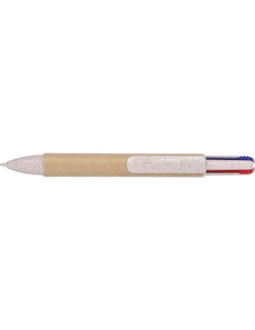 Stylo à bille en carton recyclé personnalisé Debra