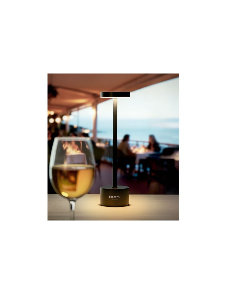 BISTRO Lampe à poser en aluminium