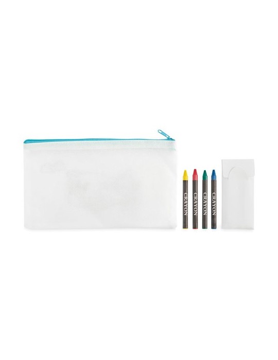 CRAY Trousse 4 crayons de couleur