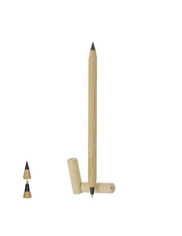 Stylo crayon publicitaire Éternel de Pikford Couleurs : NATURELLE