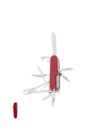 Canif Multi-Usages Publicitaire Texwol Couleurs : rouge