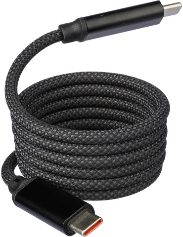 Câble de charge et de transfert en nylon 60 W publicitaire Janet