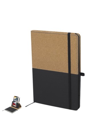 Bloc Notes publicitaire personnalisé Suttony Couleurs : noir