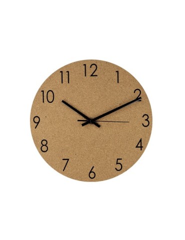 Pendule personnalisée design Melzer Couleurs : NATURELLE
