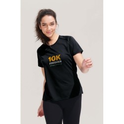 T-shirt Femme Personnalisé Sportif 140g - Sporty Women Matières : PET Taille textile : XXL Couleurs : french navy objet publicit