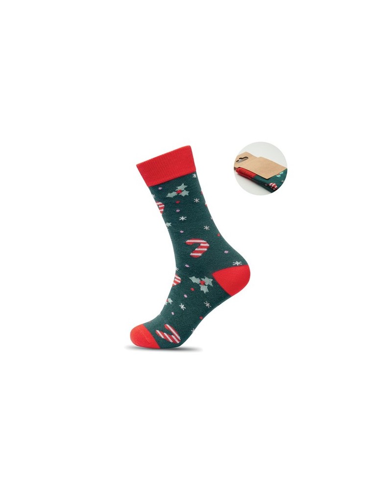 SOC MEDIUM Paire de chaussettes Noël M