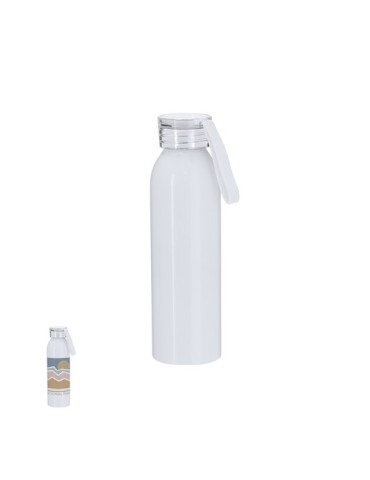 Bidon personnalisé de sublimation Alorin Couleurs : blanc