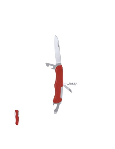 Canif Multi-Usages Lixthel Couleurs : rouge