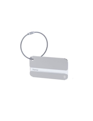 Identificateur personnalisé de valise Halux Couleurs : Argent
