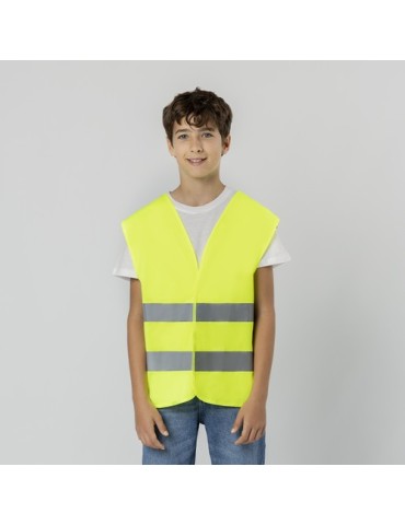 Gilet publicitaire réfléchissant Kastor Couleurs : jaune