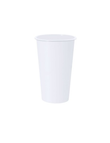 Verre publicitaire 500 ml personnalisé Niklas Couleurs : blanc