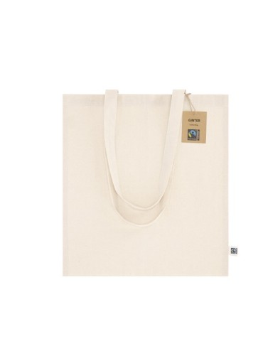 Sac publicitaire Fairtrade Ginter Couleurs : NATURELLE
