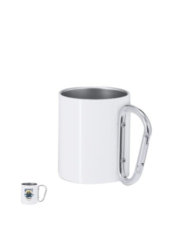 Tasse personnalisée de sublimation Beesbur Couleurs : blanc