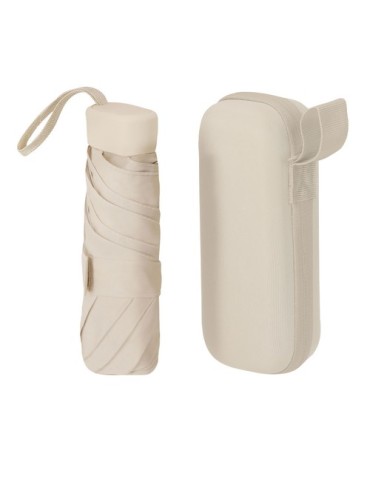 Parapluie publicitaire pliable Ottis Couleurs : NATURELLE