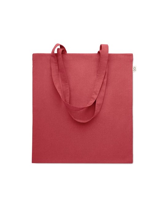 Sac shopping coton recyclé personnalisé VIVEKA COLOUR - pas cher