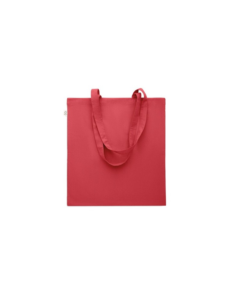 Sac shopping coton recyclé personnalisé VIVEKA COLOUR - pas cher