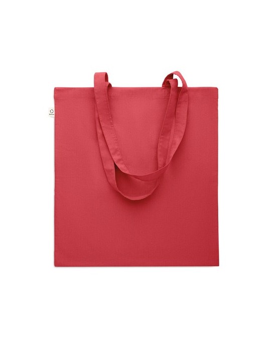 Sac shopping coton recyclé personnalisé VIVEKA COLOUR - pas cher