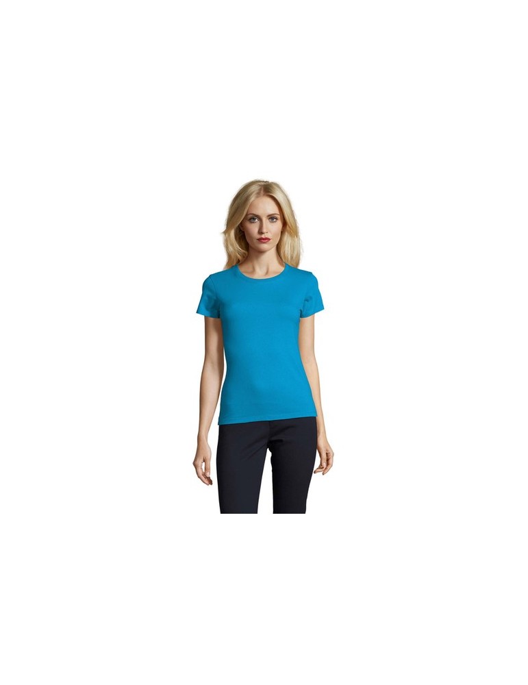 T-Shirt Femme Imperial 190g Confort et Style Personnalisé pas cher