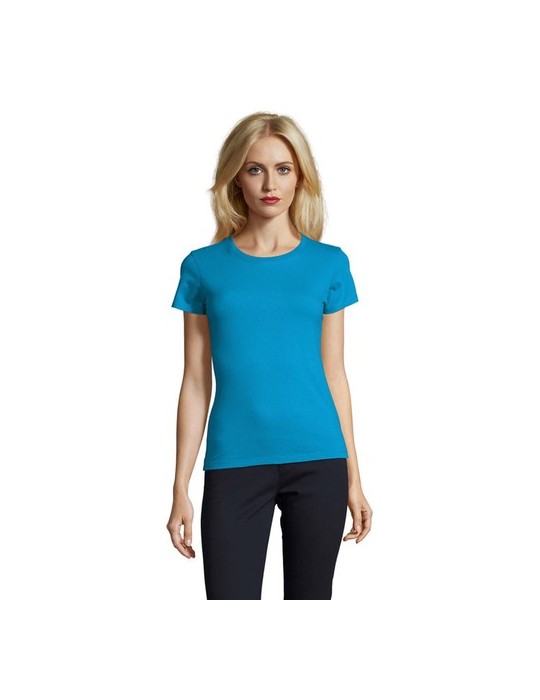 T-Shirt Femme Imperial 190g Confort et Style Personnalisé pas cher