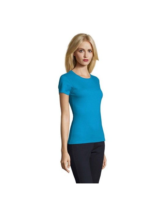 T-Shirt Femme Imperial 190g Confort et Style Personnalisé pas cher