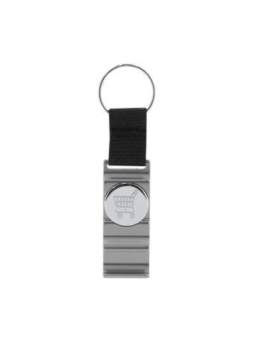 Porte-Clés Support Monnaie Pratique Nevin Couleurs : Argent