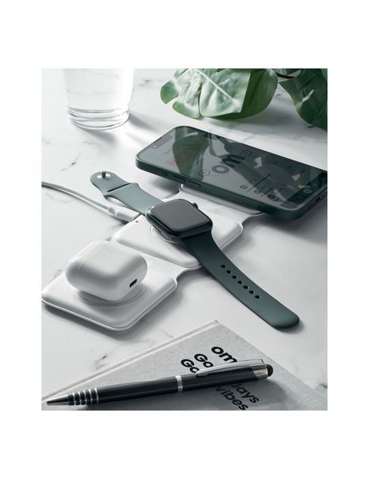 Chargeur pliable 3 en 1 personnalisé - ORIO pas cher